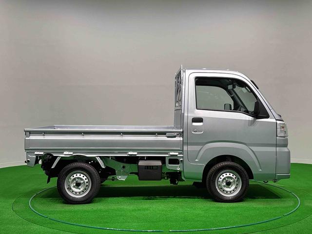 ハイゼットトラックスタンダード 5MT 2WD AM/FMラジオ オートライトエアコン ハロゲンヘッドランプ 運転席SRSエアバック 電動式パワーステアリング AM/FMラジオ あゆみ板掛けテールゲート スペアタイヤ ガードフレーム 衝突回避支援システム搭載(広島県)の中古車
