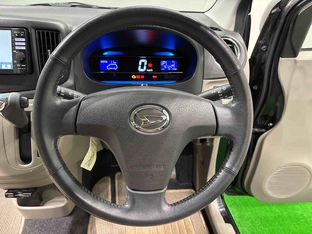 ミライースG純正カーナビ ETC車載器 SRSサイドエアバッグ オートエアコン シートリフター 盗難防止セキュリティーアラーム電動格納ドアミラー 盗難防止 ナビTV アルミ キーフリー ブルートゥース(広島県)の中古車