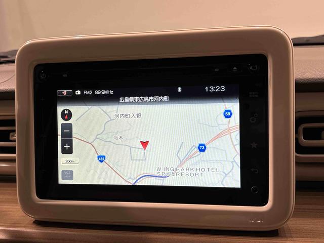 アルトラパンＳＬＥＤヘッドランプ　ナビ　ドラレコ　運転席シートヒーター　マニュアルエアコン　プッシュスタートスイッチ　セキュリティアラーム　キーフリーシステム（広島県）の中古車