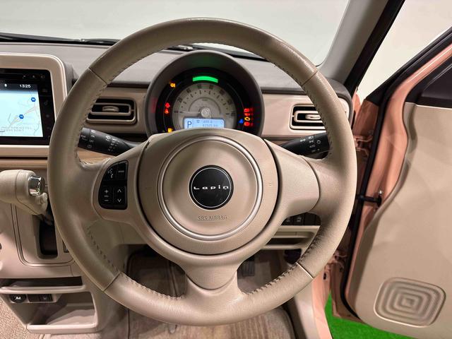アルトラパンＳＬＥＤヘッドランプ　ナビ　ドラレコ　運転席シートヒーター　マニュアルエアコン　プッシュスタートスイッチ　セキュリティアラーム　キーフリーシステム（広島県）の中古車