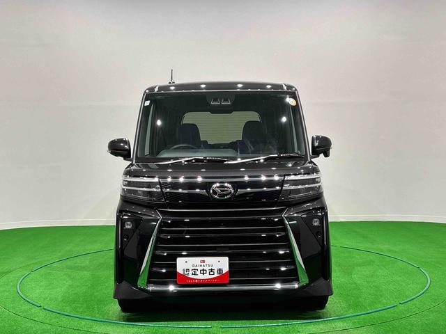 タントカスタムＲＳ　パノラマモニター対応カメラアイドリング　被害軽減ブレーキ　車線逸脱防止　セキュリティアラーム　電動格納ミラー　ＬＥＤヘットライト　ターボ　安全ボディ　スマートキ−　キーフリーキー　オートライト（広島県）の中古車