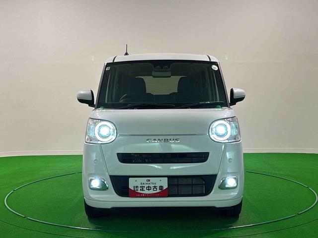 ムーヴキャンバスセオリーGターボ バックカメラ 全車速追従機能付ACCLEDオートライト・フォグランプ 電動パーキングブレーキ プッシュボタンスタート セキュリティアラーム バックカメラ 両側パワースライドドアウエルカムオープン機能 オート電動格納式ドアミラー(広島県)の中古車