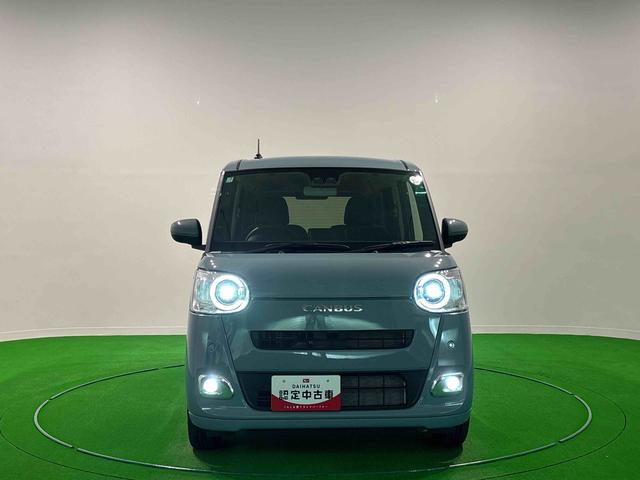 ムーヴキャンバスセオリーＧ　ＬＥＤオートライト　電動パーキングブレーキＬＥＤオートライト・フォグランプ　電動パーキングブレーキ　プッシュボタンスタート　セキュリティアラーム　バックカメラ　両側パワースライドドアウエルカムオープン機能　オート電動格納式ドアミラー（広島県）の中古車