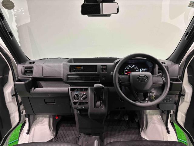ハイゼットカーゴDXブレーキサポート オートハイビーム レーンアシスト キーレスリモコン 切替式4WD エアバッグ ABS オートライト スライドドア(広島県)の中古車