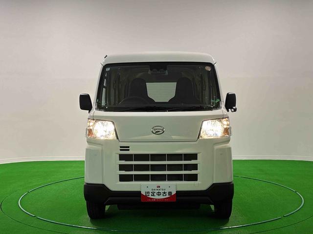 ハイゼットカーゴDXブレーキサポート オートハイビーム レーンアシスト キーレスリモコン 切替式4WD エアバッグ ABS オートライト スライドドア(広島県)の中古車