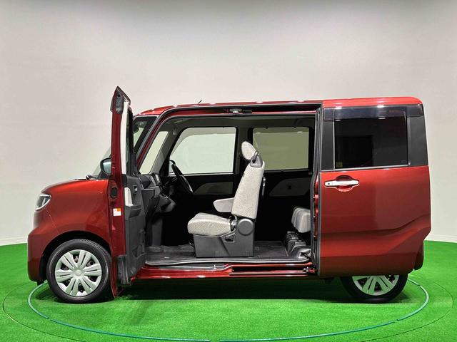 タントＸＬＥＤオートライト　パワースライドドアウェルカムオープン機能　運転席ロングスライドシ−ト　助手席ロングスライド　助手席イージークローザー　　セキュリティアラーム　キーフリーシステム（広島県）の中古車