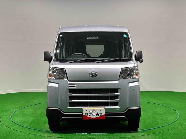ハイゼットカーゴハイゼットスローパーキーレスエントリー マニュアルエアコン 運転席・助手席パワーウインドウ オートライト ハンド式サイドブレーキ ハロゲンヘッドライト アイドリングストップ機能 テンパータイヤ(広島県)の中古車