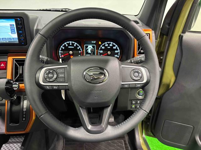 タフトGターボ ナビ バックモニター ETC ACC スマアシスカイフィールトップ LEDオートライト オートハイビーム フロントフォグランプ 運転席/助手席シートヒーター プッシュボタンスタート キーフリーシステム 電動パーキングブレーキ アルミホイール(広島県)の中古車