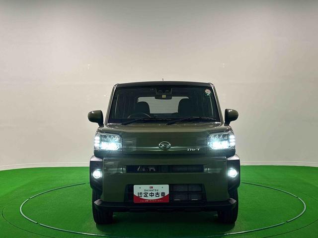タフトGターボ ナビ バックモニター ETC ACC スマアシスカイフィールトップ LEDオートライト オートハイビーム フロントフォグランプ 運転席/助手席シートヒーター プッシュボタンスタート キーフリーシステム 電動パーキングブレーキ アルミホイール(広島県)の中古車