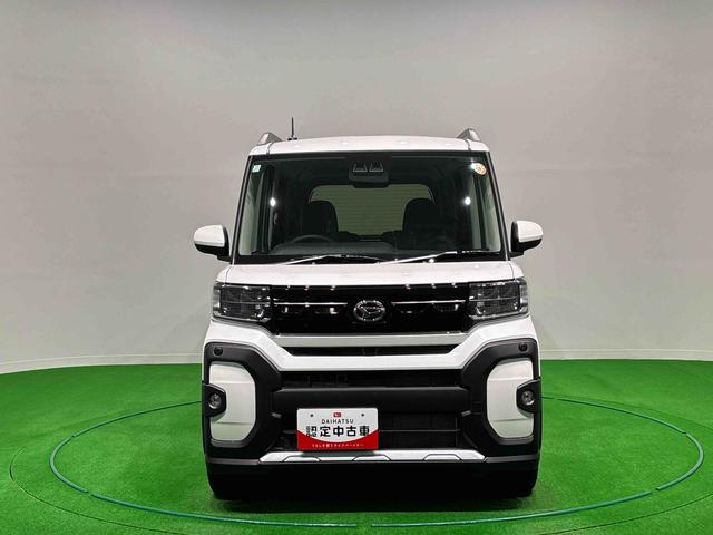 タントファンクロスターボ　バックモニター対応カメラ電動格納ドアミラー　車線逸脱警告　禁煙　シートヒータ　Ａライト　ＬＥＤランプ　アイドリングストップ機能　スマートキー　セキュリティアラーム　キーフリーシステム　アルミホイール　オートハイビーム（広島県）の中古車