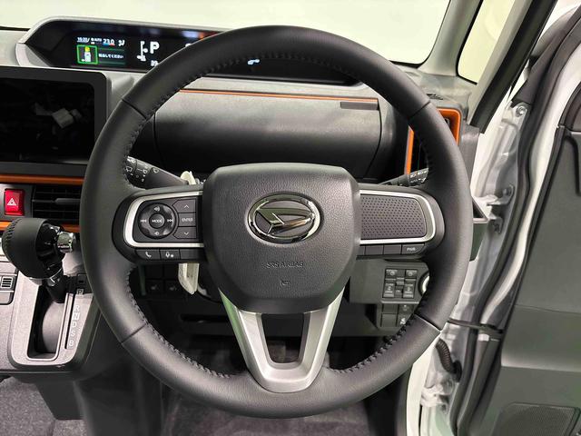タントファンクロスターボ　バックモニター対応カメラ電動格納ドアミラー　車線逸脱警告　禁煙　シートヒータ　Ａライト　ＬＥＤランプ　アイドリングストップ機能　スマートキー　セキュリティアラーム　キーフリーシステム　アルミホイール　オートハイビーム（広島県）の中古車