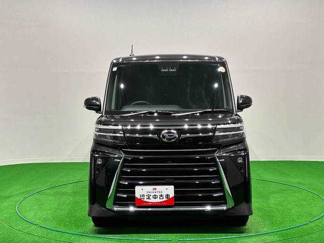タントカスタムRSLEDオートライト パワースライドドアウェルカムオープン機能 電動パーキングブレーキ 運転席助手席シートヒーター アルミホイール キーフリーシステム オート電動格納式ドアミラー(広島県)の中古車