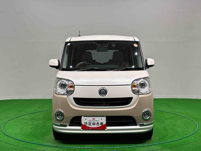 ムーヴキャンバスGメイクアップ SAIII ナビ バックモニター ドラレコLEDヘッドランプ フォグランプ 置き楽ボックス オートライト プッシュボタンスタート セキュリティアラーム 両側パワースライドドア キーフリーシステム オート電動格納式ドアミラー(広島県)の中古車