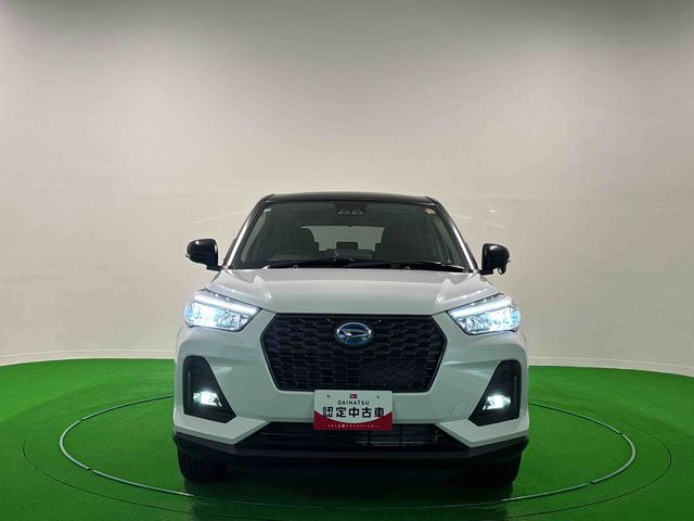 ロッキープレミアムＧ　ＨＥＶ衝突軽減Ｂ　車線逸脱警報システム　電動格納ドアミラー　レーダークルコン　Ａストップ　Ｂカメラ　ＬＥＤヘッドライト　キーフリーシステム　衝突安全ボディ　スマートキー　アルミホイール　盗難防止システム（広島県）の中古車