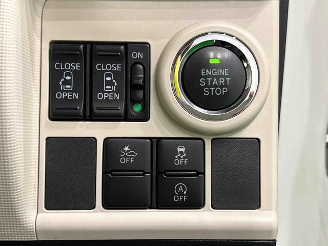 ムーヴキャンバスG SAII ナビ ドライブレコーダー コーナーセンサーLEDヘッドランプ 置き楽ボックス オートライト プッシュボタンスタート セキュリティアラーム 両側パワースライドドア キーフリーシステム オート電動格納式ドアミラー(広島県)の中古車