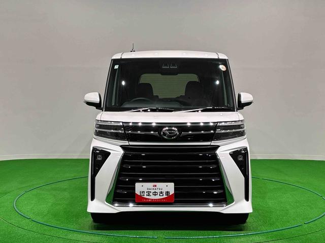 タントカスタムＲＳ　ターボ車　アルミホイール　シートヒーターＬＥＤオートライト　パワースライドドアウェルカムオープン機能　電動パーキングブレーキ　運転席助手席シートヒーター　アルミホイール　キーフリーシステム　　オート電動格納式ドアミラー（広島県）の中古車