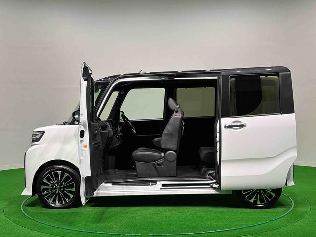 タントカスタムＲＳリミテッド　パノラマモニター対応　ＥＴＣ車載器ＬＥＤオートライト　パワースライドドアウェルカムオープン機能　オート電動格納式ドアミラー　助手席ロングスライド　助手席イージークローザー　アルミホイール　キーフリーシステム（広島県）の中古車