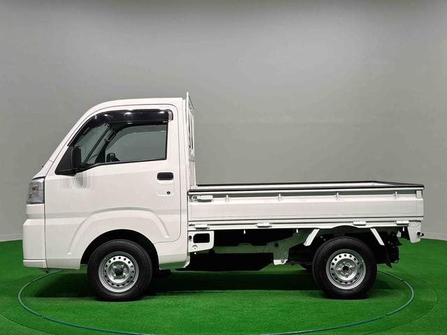ハイゼットトラックスタンダード　４ＷＤ　ＭＴ３方開リヤゲート　マルチユーティリティフック　ＡＭＦＭラジオ　スペアタイヤ　サンバイザー　バッテリーカバー　スチールホイール　ハロゲンヘッドランプ　１オナ　パワーステ　衝突軽減装置　Ｗエアバック（広島県）の中古車