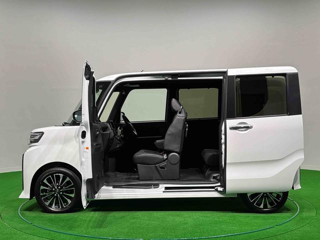 タントカスタムＲＳリミテッドアダプティブクルーズ　スマートキ　両側オートスライドドア　車線逸脱警報　ＥＴＣ　バックモニター　ＬＥＤライト　シートヒーター　イモビライザー　ターボ　アルミホイール　電動格納ミラー　キーフリー（広島県）の中古車