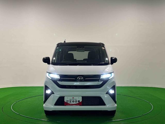 ムーヴＲＳ　パノラマモニター　電動スライドドア　電動格納ドアミラーＬＥＤオートライト・フォグランプ　電動パーキングブレーキ　プッシュボタンスタート　セキュリティアラーム　バックカメラ　両側電動スライドドア　オート電動格納式ドアミラー（広島県）の中古車