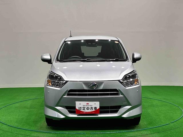 ミライースＸ　ＳＡIIIＬＥＤヘッドランプ　セキュリティアラーム　コーナーセンサー　１４インチフルホイールキャップ　キーレスエントリー　電動格納式ドアミラー　ショツピングフック　マニュアルエアコン（広島県）の中古車