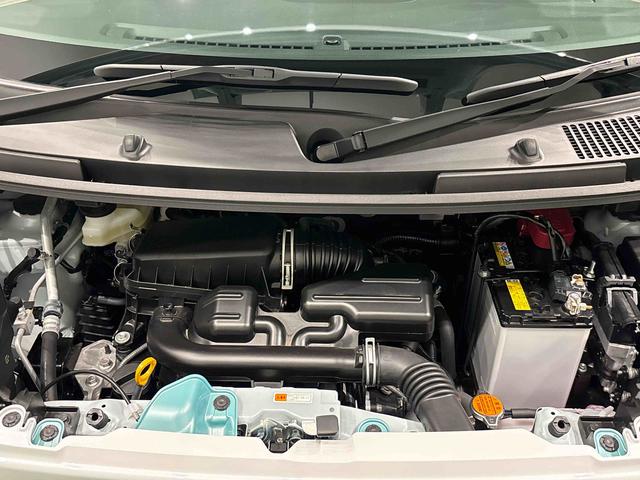 ムーヴキャンバスストライプスG 2トーンカラー バックカメラ シートヒーターLEDオートライト・フォグランプ 電動パーキングブレーキ プッシュボタンスタート セキュリティアラーム バックカメラ 両側パワースライドドアウエルカムオープン機能 オート電動格納式ドアミラー(広島県)の中古車