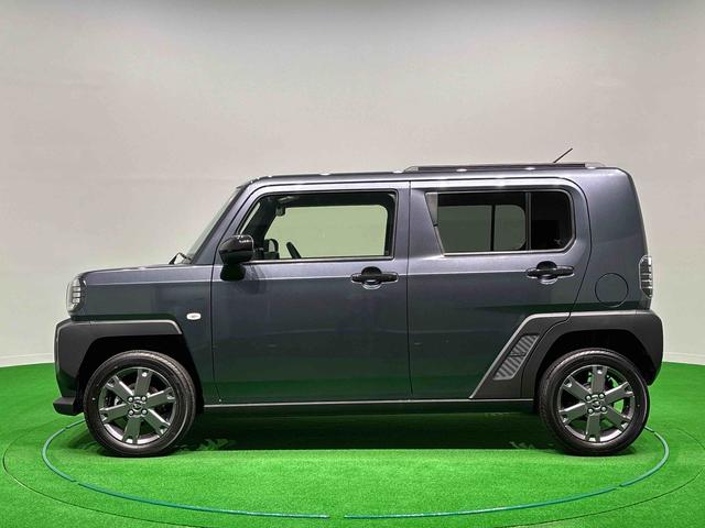 タフトGターボ ダーククロムベンチャー バックモニター対応スカイフィールトップ クロムパック メッキパック シルバーアンダーガーニッシュ インテリアアクセント LEDオートハイビーム&フォグランプ 電動パーキングブレーキ バックカメラ アルミホイール(広島県)の中古車