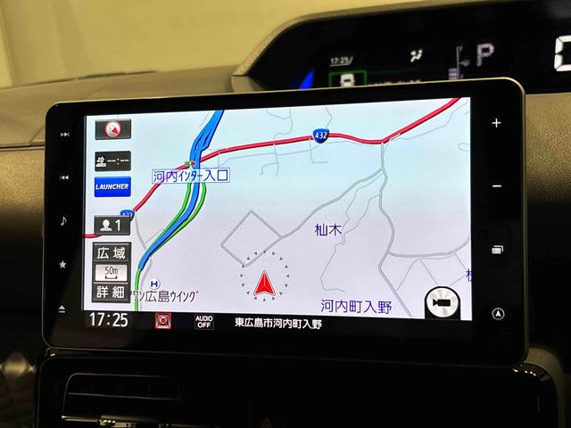 タントカスタムX ナビ パノラマモニター ドラレコ ETC車載器LEDオートライト パワースライドドアウェルカムオープン機能 オート電動格納式ドアミラー 助手席ロングスライド 助手席イージークローザー アルミホイール キーフリーシステム(広島県)の中古車