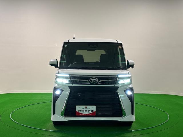 タントカスタムＲＳリミテッドＬＥＤオートライト　パワースライドドアウェルカムオープン機能　電動パーキングブレーキ　運転席助手席シートヒーター　アルミホイール　キーフリーシステム　　オート電動格納式ドアミラー（広島県）の中古車