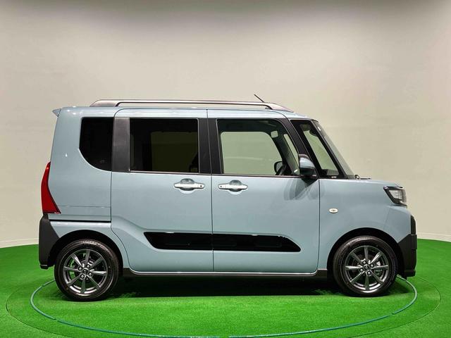 タントファンクロスリミテッド　運転席・助手席シートヒーター　ＥＴＣ純正ナビ装着用アップグレードパック　全車速追従機能付ＡＣＣ　両側電動スライドドア　オートライト　電動パーキングブレーキ＋オートホールドブレーキ機能　サイドエアバッグ（広島県）の中古車