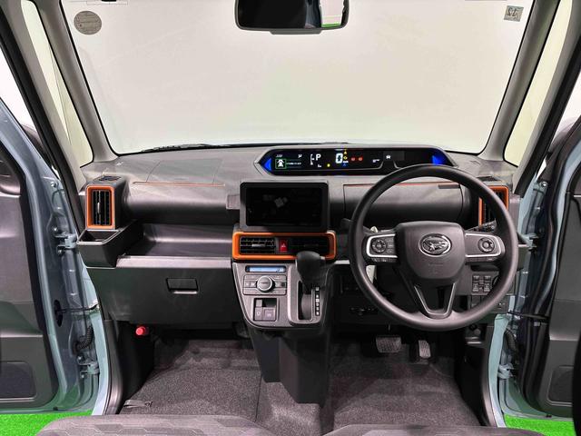 タントファンクロスリミテッド　運転席・助手席シートヒーター　ＥＴＣ純正ナビ装着用アップグレードパック　全車速追従機能付ＡＣＣ　両側電動スライドドア　オートライト　電動パーキングブレーキ＋オートホールドブレーキ機能　サイドエアバッグ（広島県）の中古車