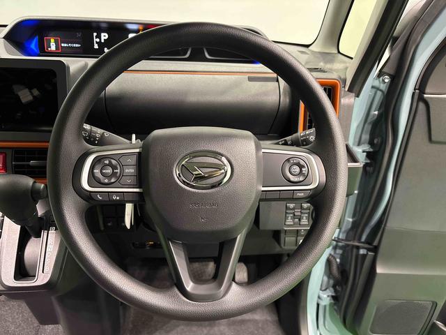 タントファンクロスリミテッド　運転席・助手席シートヒーター　ＥＴＣ純正ナビ装着用アップグレードパック　全車速追従機能付ＡＣＣ　両側電動スライドドア　オートライト　電動パーキングブレーキ＋オートホールドブレーキ機能　サイドエアバッグ（広島県）の中古車