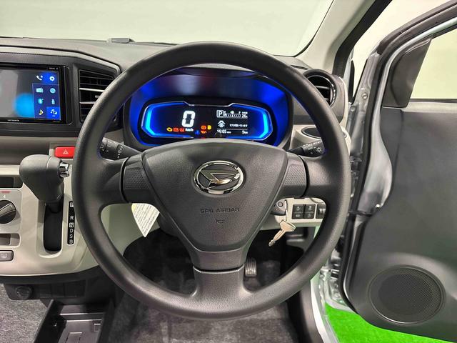 ミライースＸ　ＳＡIII　ディスプレイオーディオ　バックカメラＬＥＤヘッドランプ　セキュリティアラーム　コーナーセンサー　フルホイールキャップ　キーレスエントリー　電動格納式ドアミラー　ショツピングフック　マニュアルエアコン（広島県）の中古車