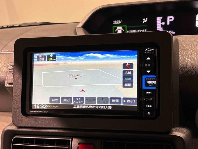 タントＸ　ナビ　バックモニター対応　ＥＴＣ車載器ＬＥＤオートライト　パワースライドドアウェルカムオープン機能　電動格納式ドアミラー　助手席ロングスライド　助手席イージークローザー　　セキュリティアラーム　キーフリーシステム（広島県）の中古車