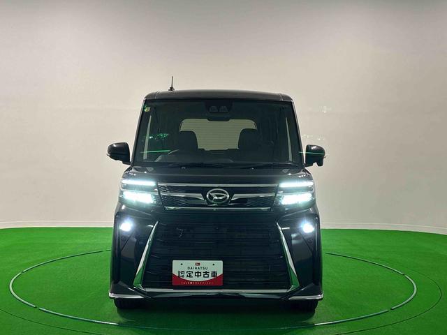 タントカスタムＲＳ全方位Ｍ　左右パワースライド　追従型クルコン　ドライブレコーダ　レーダーブレーキサポート　Ｆカメラ　アイドリングストップ機能　１オーナ　アルミ　車線逸脱警報装置　ＥＴＣ　電格ミラー　シ−トヒ−タ−（広島県）の中古車