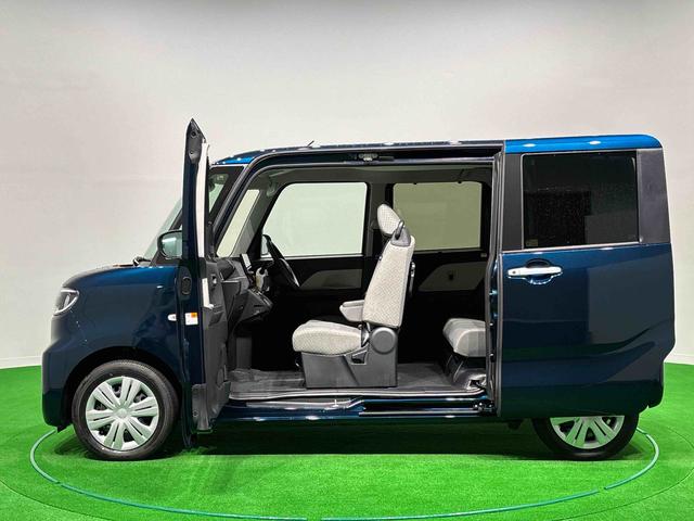 タントＸＬＥＤオートライト　パワースライドドアウェルカムオープン機能　運転席ロングスライドシ−ト　助手席ロングスライド　助手席イージークローザー　　セキュリティアラーム　キーフリーシステム（広島県）の中古車