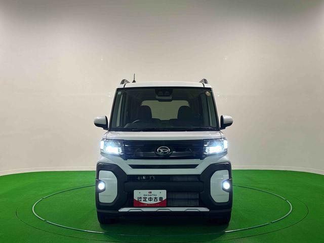 タントファンクロスターボリミテッド衝突軽減システム　ターボ車　ＬＥＤヘッド　アダプティブクルーズコントロール　シートヒーター　両側電動スライドドア　ＥＴＣ　エコアイドル　レーンキープ　キーフリー　アルミホイール　バックカメラ（広島県）の中古車