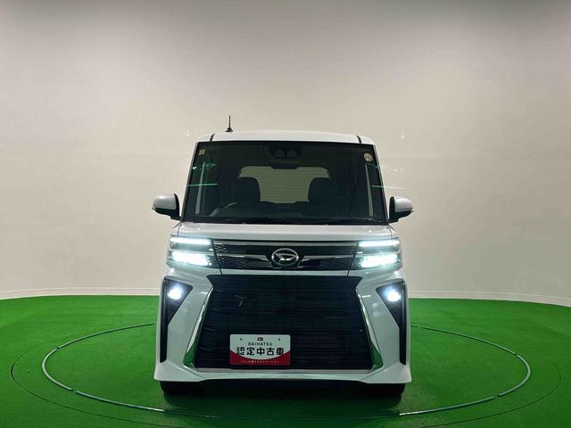 タントカスタムＲＳ　ナビ　ＥＴＣ　１５インチアルミホイールＬＥＤオートライト　パワースライドドアウェルカムオープン機能　電動パーキングブレーキ　運転席助手席シートヒーター　アルミホイール　キーフリーシステム　　オート電動格納式ドアミラー（広島県）の中古車