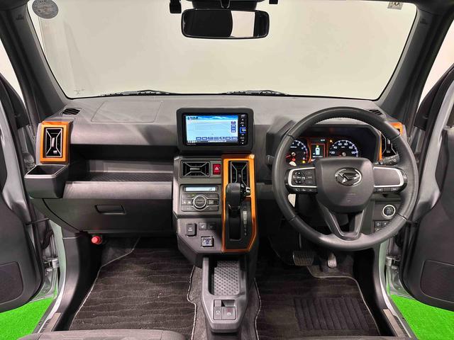 タフトG ナビ パノラマモニター ドラレコ ETCスカイフィールトップ LEDオートライト オートハイビーム フロントフォグランプ 運転席/助手席シートヒーター プッシュボタンスタート キーフリーシステム 電動パーキングブレーキ アルミホイール(広島県)の中古車