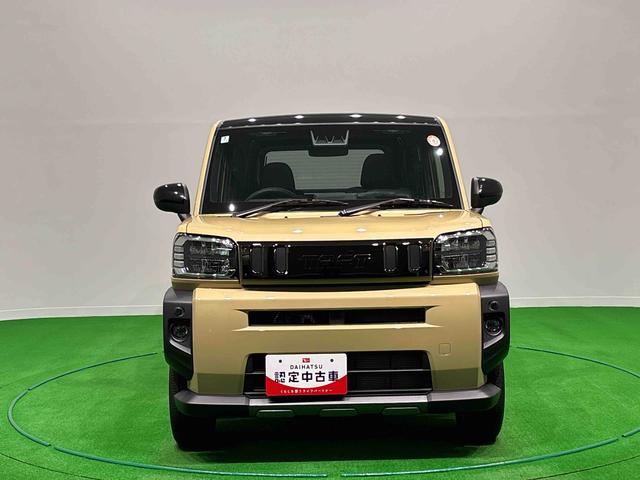 タフトGターボ ダーククロムベンチャー 運転席・助手席シートヒータ純正ナビ装着用アップグレードパック 全車速追従機能付ACC 電動パーキングブレーキ+オートホールドブレーキ機能 運転席シートリフター チルトステアリング キーフリーシステム(広島県)の中古車