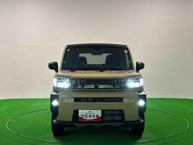タフトGターボ ダーククロムベンチャー 運転席・助手席シートヒータ純正ナビ装着用アップグレードパック 全車速追従機能付ACC 電動パーキングブレーキ+オートホールドブレーキ機能 運転席シートリフター チルトステアリング キーフリーシステム(広島県)の中古車