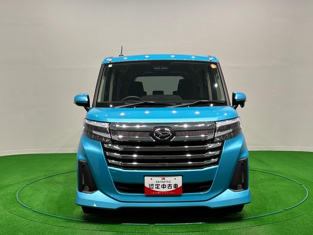 トールカスタムG ディスプレイオーディオ バックモニター対応LEDヘッドランプ・フォグランプ 14インチアルミホイール オートライト プッシュボタンスタート クルーズコントロール コーナーセンサー パワースライドドア キーフリーシステム(広島県)の中古車