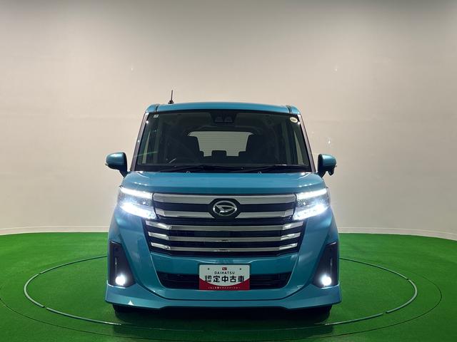 トールカスタムG ディスプレイオーディオ バックモニター対応LEDヘッドランプ・フォグランプ 14インチアルミホイール オートライト プッシュボタンスタート クルーズコントロール コーナーセンサー パワースライドドア キーフリーシステム(広島県)の中古車