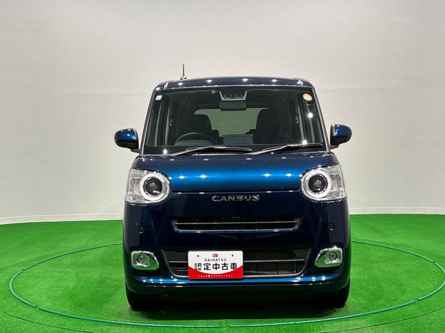 ムーヴキャンバスセオリーＧターボ　ナビ　バックモニター対応　ＥＴＣ車載器ＬＥＤオートライト・フォグランプ　電動パーキングブレーキ　プッシュボタンスタート　セキュリティアラーム　バックカメラ　両側パワースライドドアウエルカムオープン機能　オート電動格納式ドアミラー（広島県）の中古車