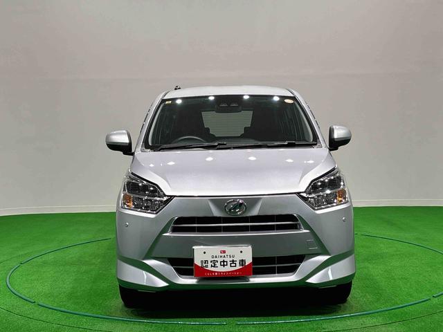 ミライースX SAIIILEDヘッドランプ セキュリティアラーム コーナーセンサー 14インチフルホイールキャップ キーレスエントリー 電動格納式ドアミラー ショツピングフック マニュアルエアコン(広島県)の中古車