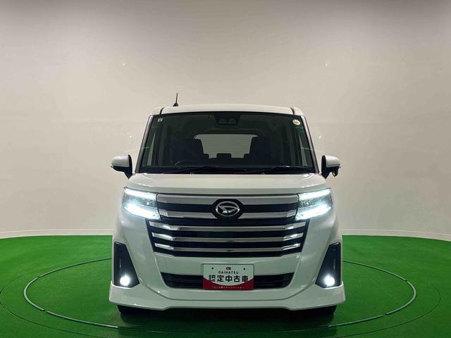 トールカスタムG ナビ バックモニター対応 ETC車載器LEDヘッドランプ・フォグランプ 14インチアルミホイール オートライト プッシュボタンスタート クルーズコントロール コーナーセンサー パワースライドドア キーフリーシステム(広島県)の中古車
