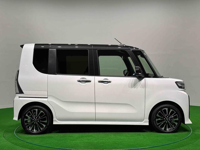 タントカスタムＲＳリミテッド両側電動パワースライドドア　誤発進抑制　ＥＴＣ車載器　レーダークルーズ　ＬＥＤライト　車線逸脱警報　Ｂカメラ　シートヒーター　スマートキー　キーフリー　ベンチシート　アイドリングストップ　ターボ（広島県）の中古車