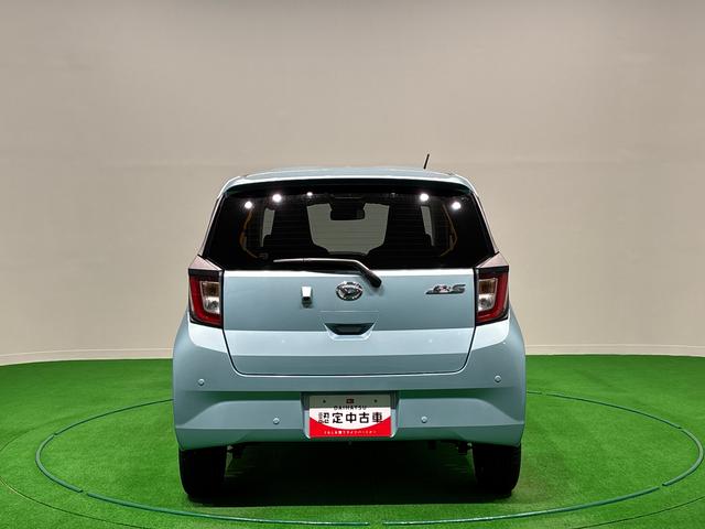 ミライースX SAIIILEDヘッドランプ セキュリティアラーム コーナーセンサー 14インチフルホイールキャップ キーレスエントリー 電動格納式ドアミラー ショツピングフック マニュアルエアコン(広島県)の中古車