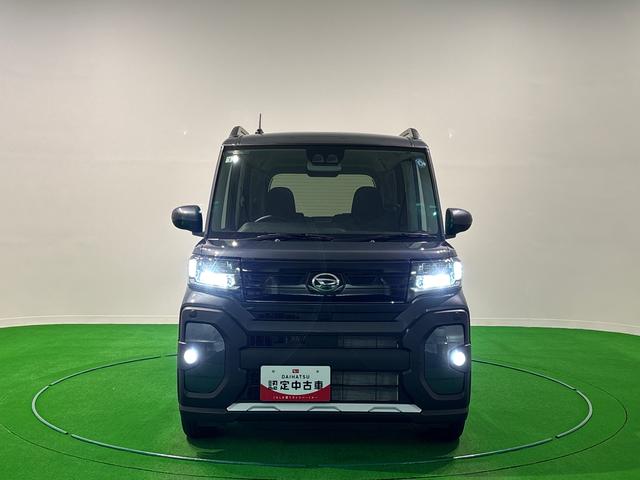タントファンクロスリミテッド シートヒーター コーナーセンサーLEDオートライト パワースライドドアウェルカムオープン機能 オート電動格納式ドアミラー 助手席イージークローザー アルミホイール キーフリーシステム 電子パーキングブレーキ(広島県)の中古車