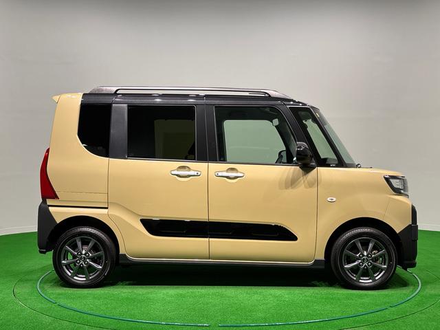 タントファンクロス 4WD 7インチディスプレィオーディオバックモニター ウエルカムオープン機能付パワースライドドア シートヒーター プッシュボタンスタート キーフリーシステム オートエアコン LEDヘッドランプ&フォグランプ ステアリングスイッチ(広島県)の中古車